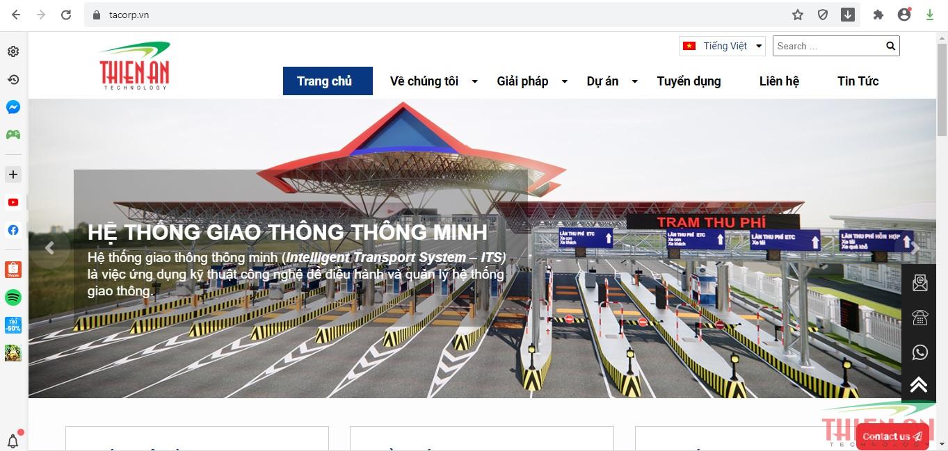 Công ty Cổ Phần Đầu Tư Công Nghệ Thiên Ân