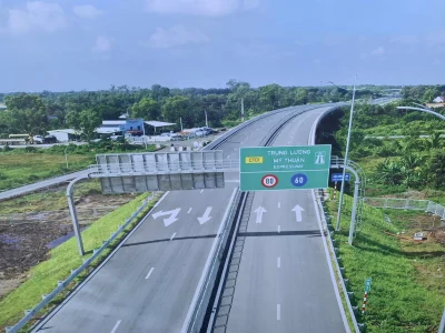 Hệ thống thu phí tự động
Cao tốc Trung Lương – Mỹ Thuận